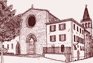 La chiesa medievale di S. Francesco, che ospita la corale